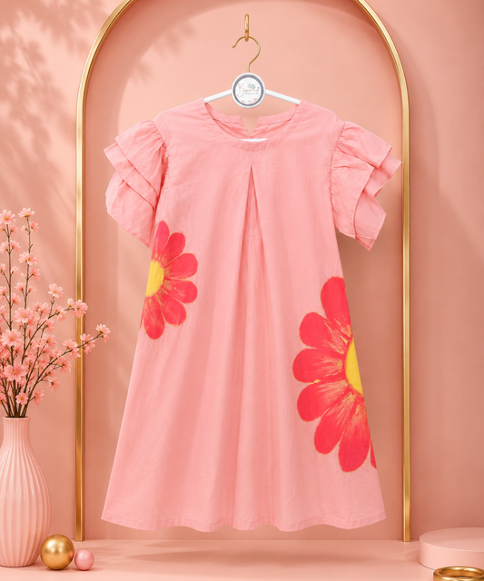 Elegant Floral Casual Dress