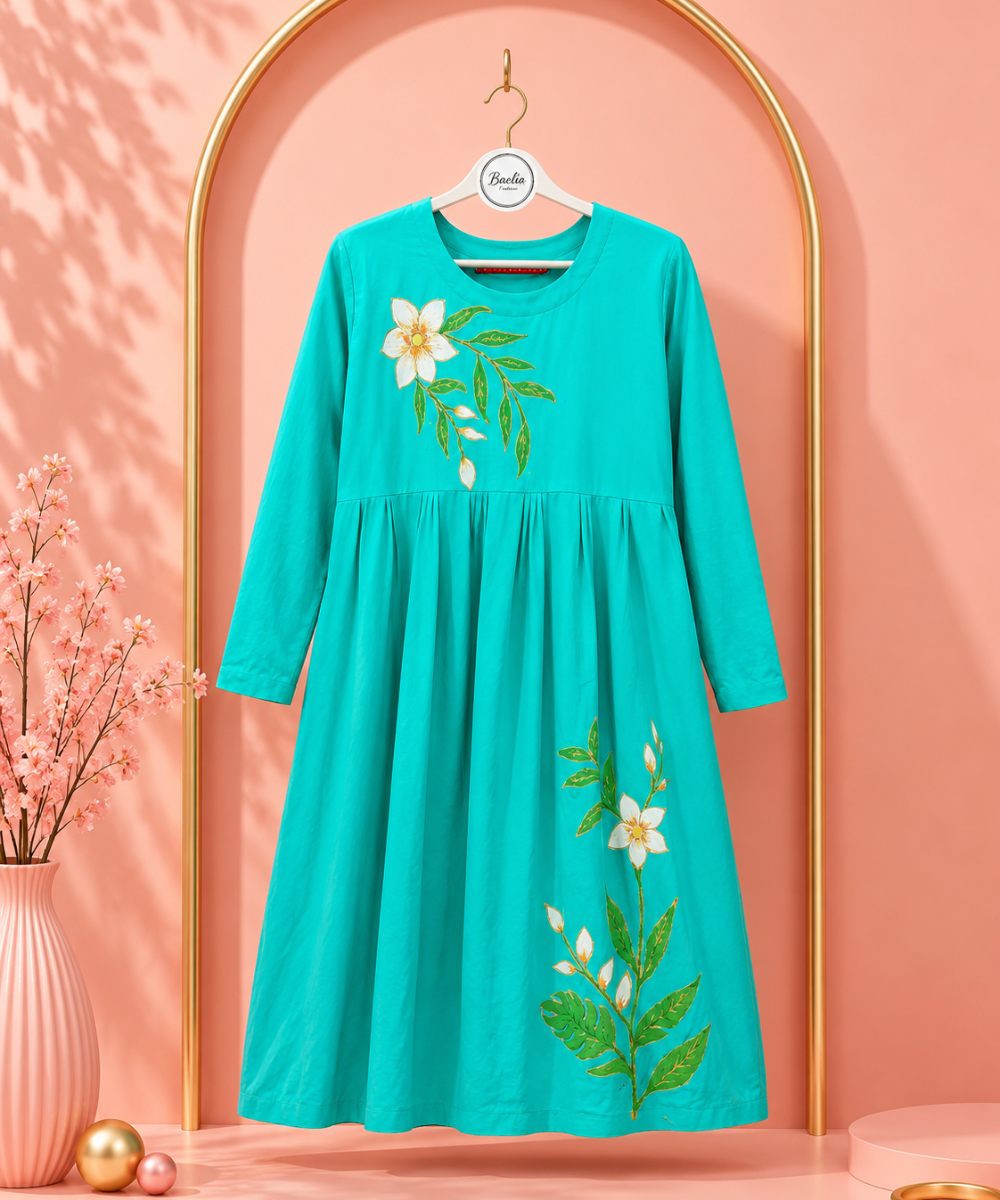 Elegant Floral Casual Dress