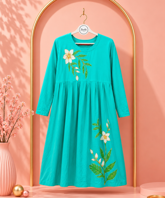 Elegant Floral Casual Dress