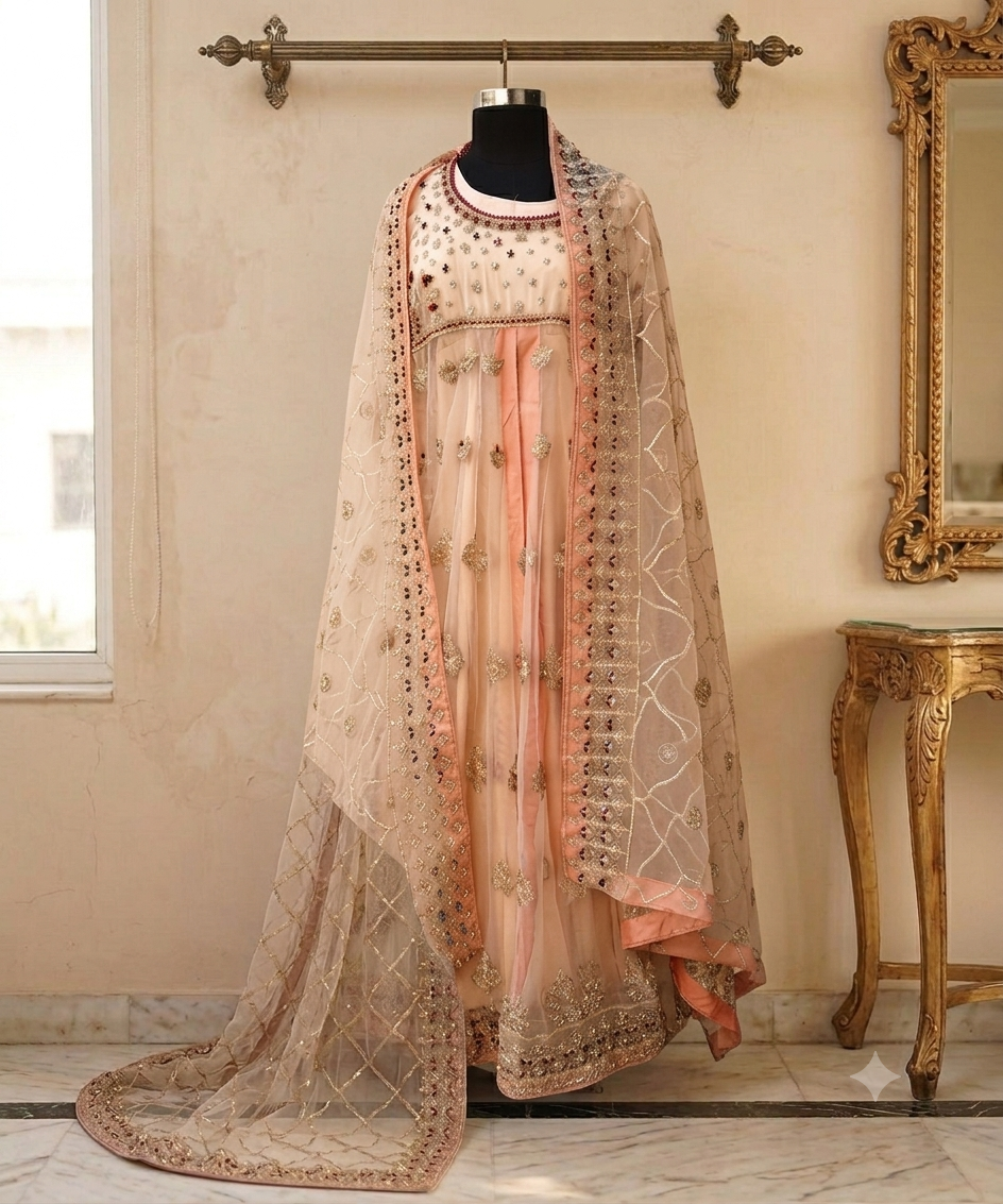 Elegant Embellished Party Outfit