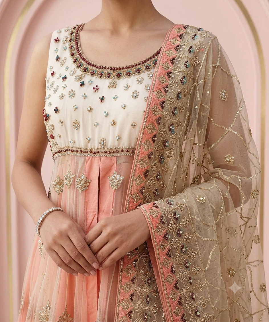Elegant Embellished Party Outfit