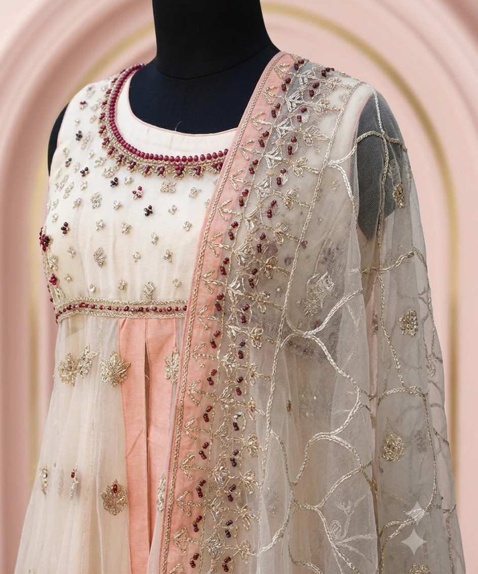 Elegant Embellished Party Outfit