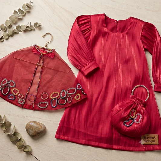 Elegant Embellished Party Outfit